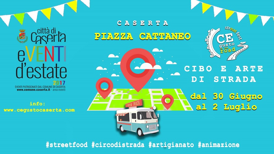 CE Gusto On The Road Cibo e Arte di Strada 2017 Piazza Cattaneo Caserta.jpg