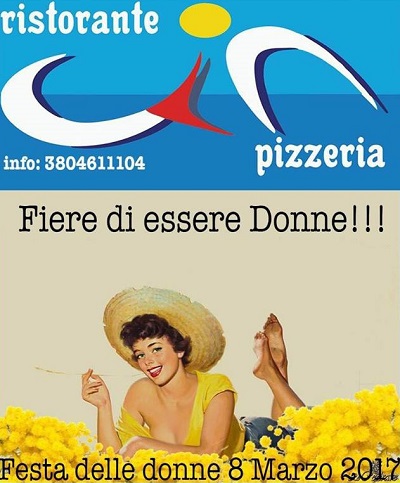 Festa della donna 8 marzo 2017 al ristorante pizzeria Cin Cin di Mondragone.jpg