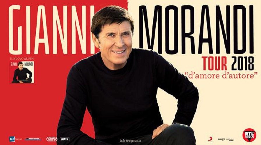 Gianni Morandi in concerto marzo 2018 Napoli.jpg