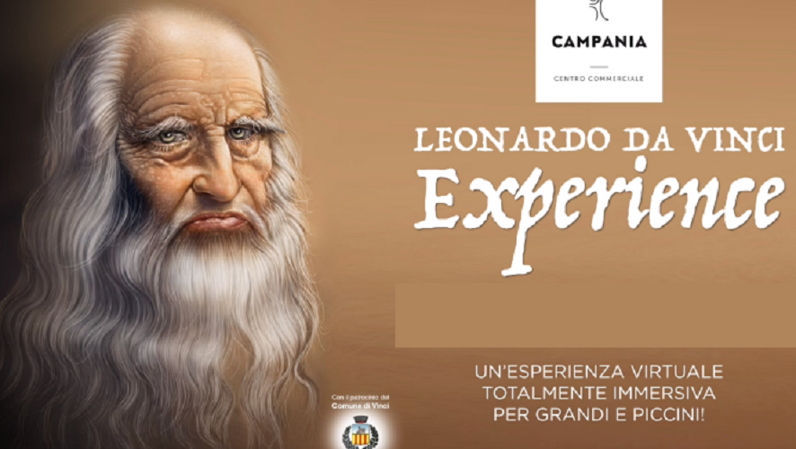 Mostra di Leonardo Da Vinci Experience al Centro Commerciale Campania Marcianise.png