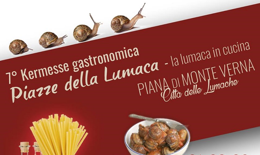 Piazze della Lumaca 2019 Lumache e Pizza Kermesse gastronomica Piana di Monte Verna.jpg