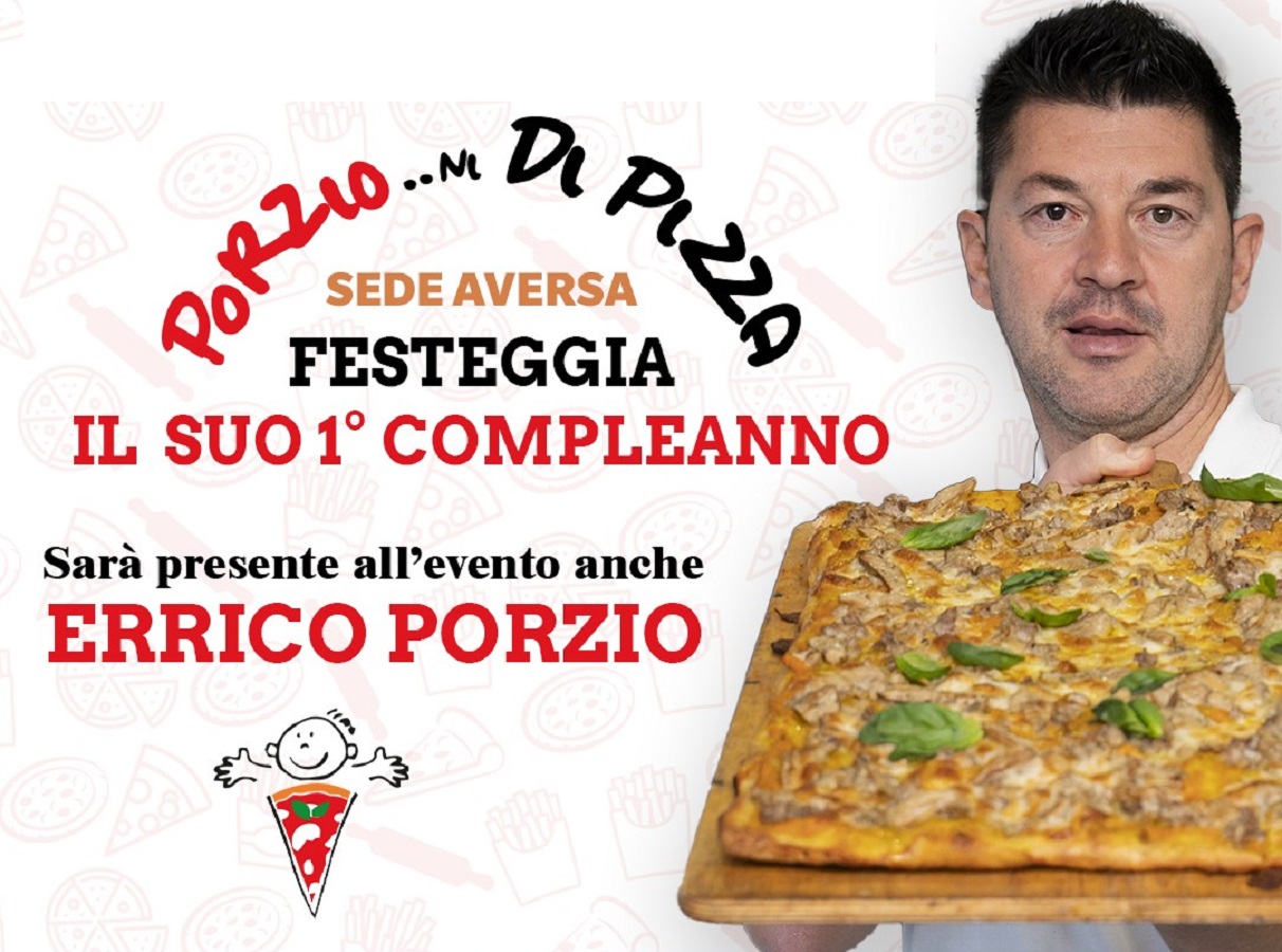 Primo compleanno di Porzioni di Pizza ad Aversa.jpg