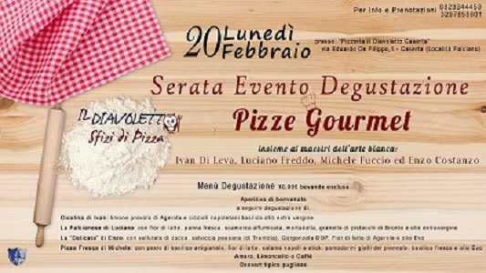 Serata Degustazione Pizze Gourmet alla Pizzeria il Diavoletto Caserta.jpg